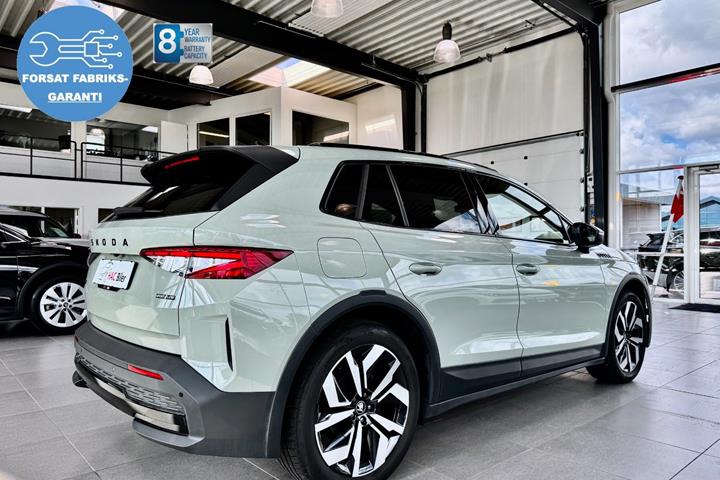 Grøn Skoda Elroq fra 2025