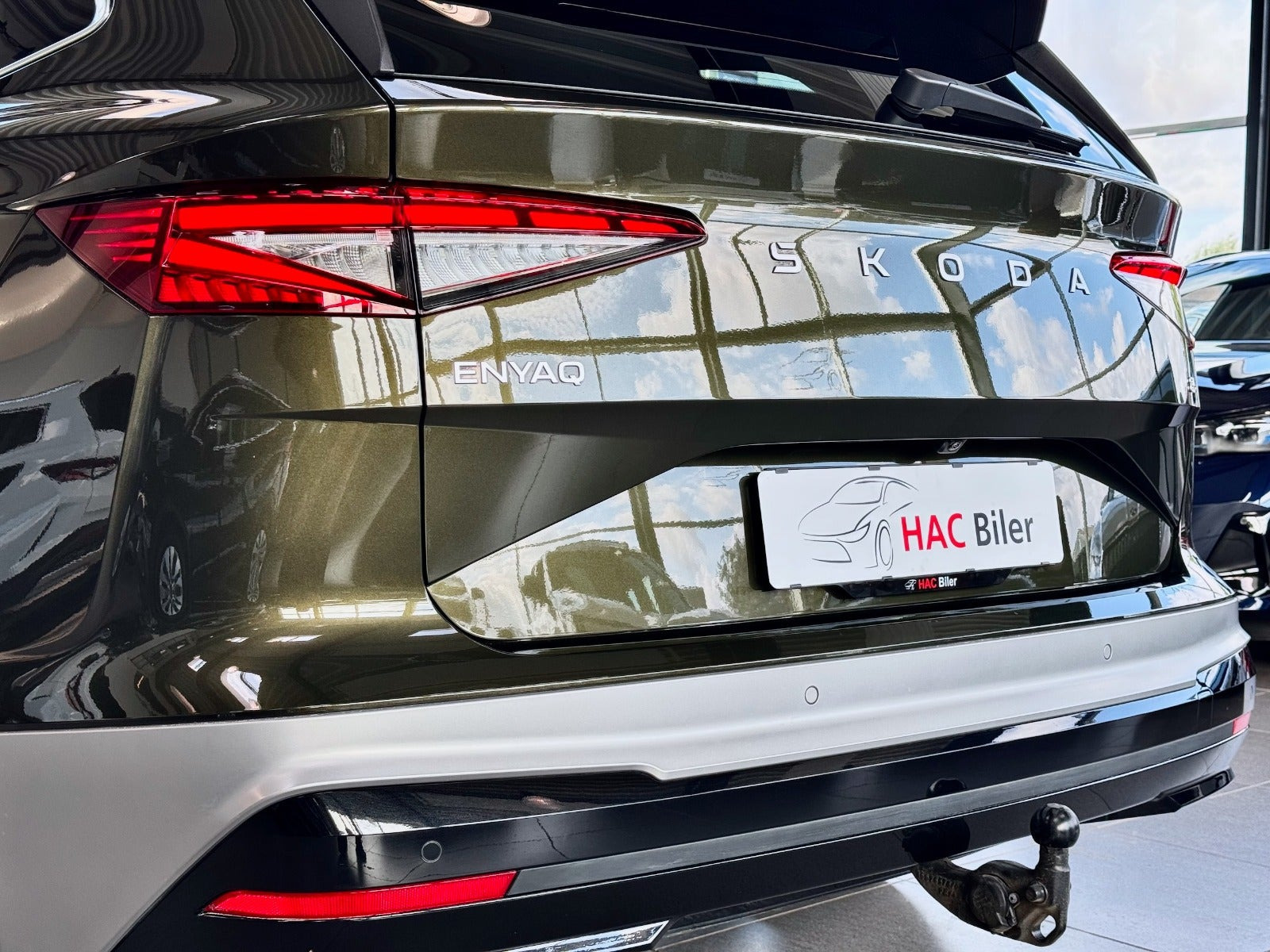 Grøn Skoda Enyaq fra 2025