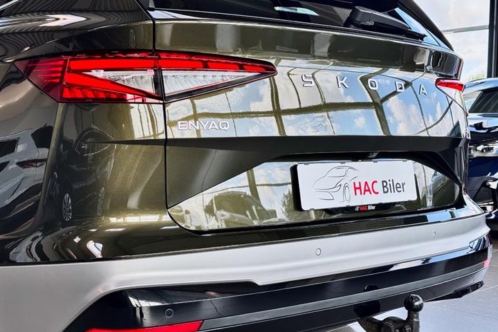 Grøn Skoda Enyaq fra 2025