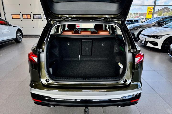 Grøn Skoda Enyaq fra 2025
