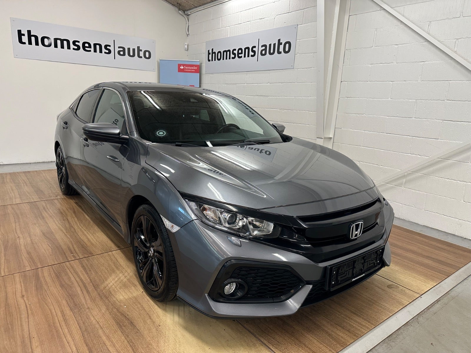 Grå Honda Civic fra 2021