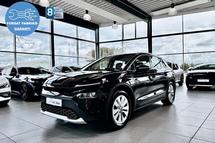 Sort Skoda Elroq fra 2025 set udefra