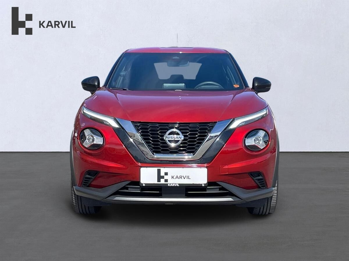 Rød Nissan Juke fra 2020