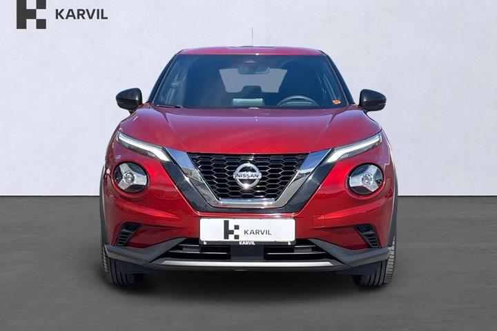 Rød Nissan Juke fra 2020