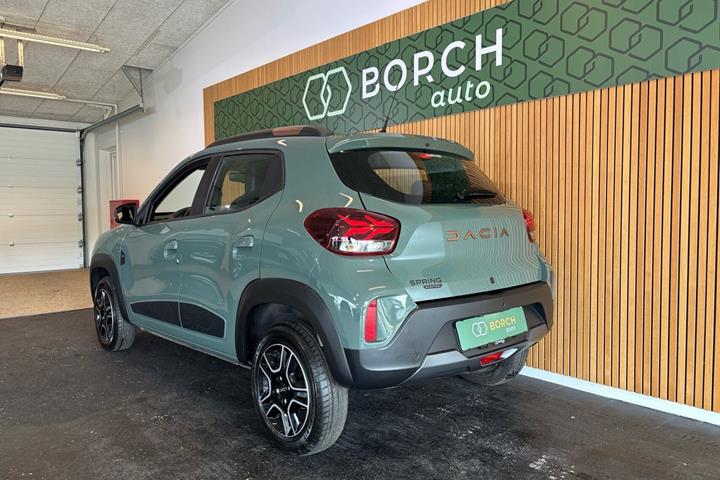 Grå Dacia Spring fra 2023