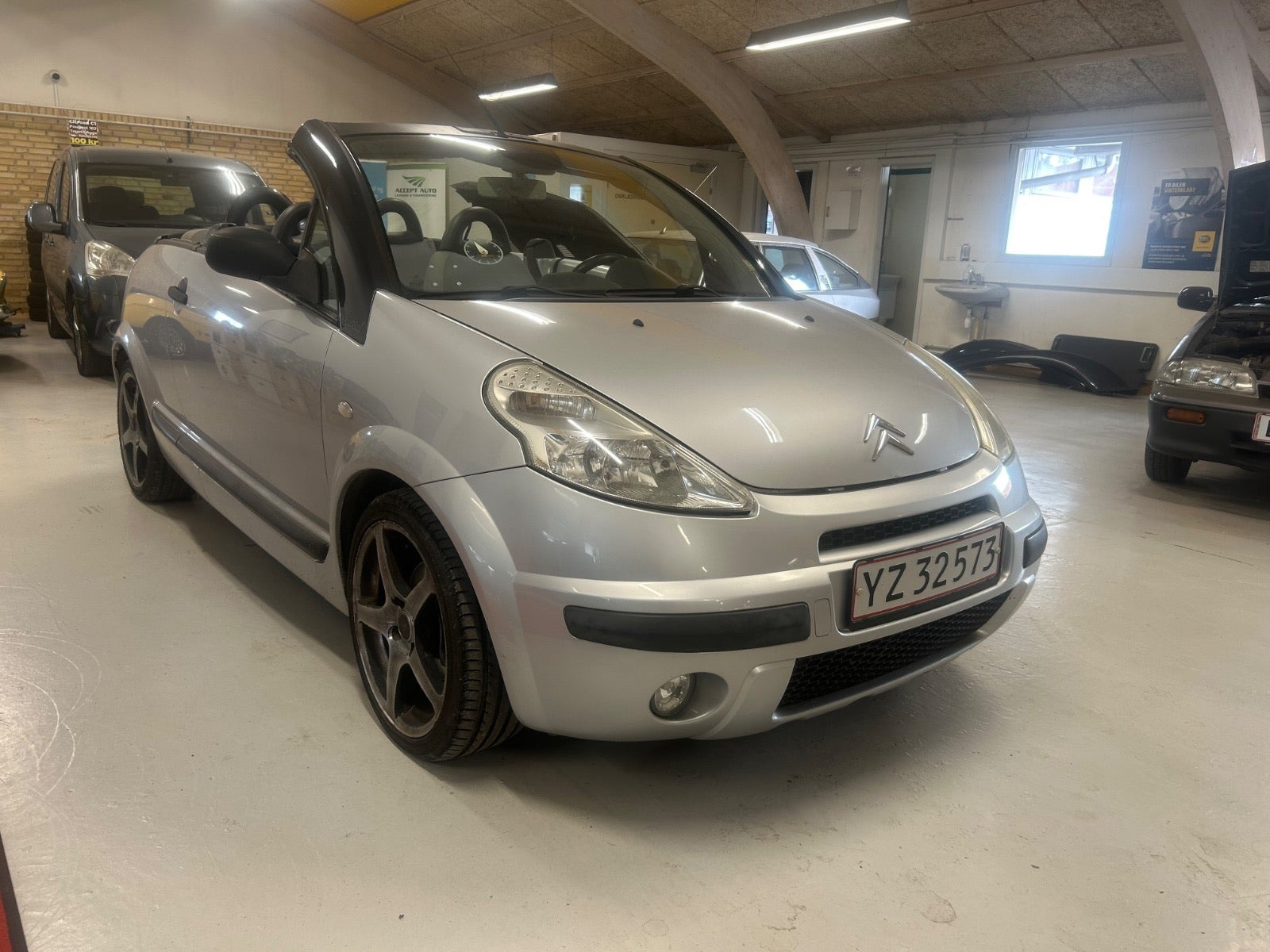 Sølv Citroën C3 fra 2004