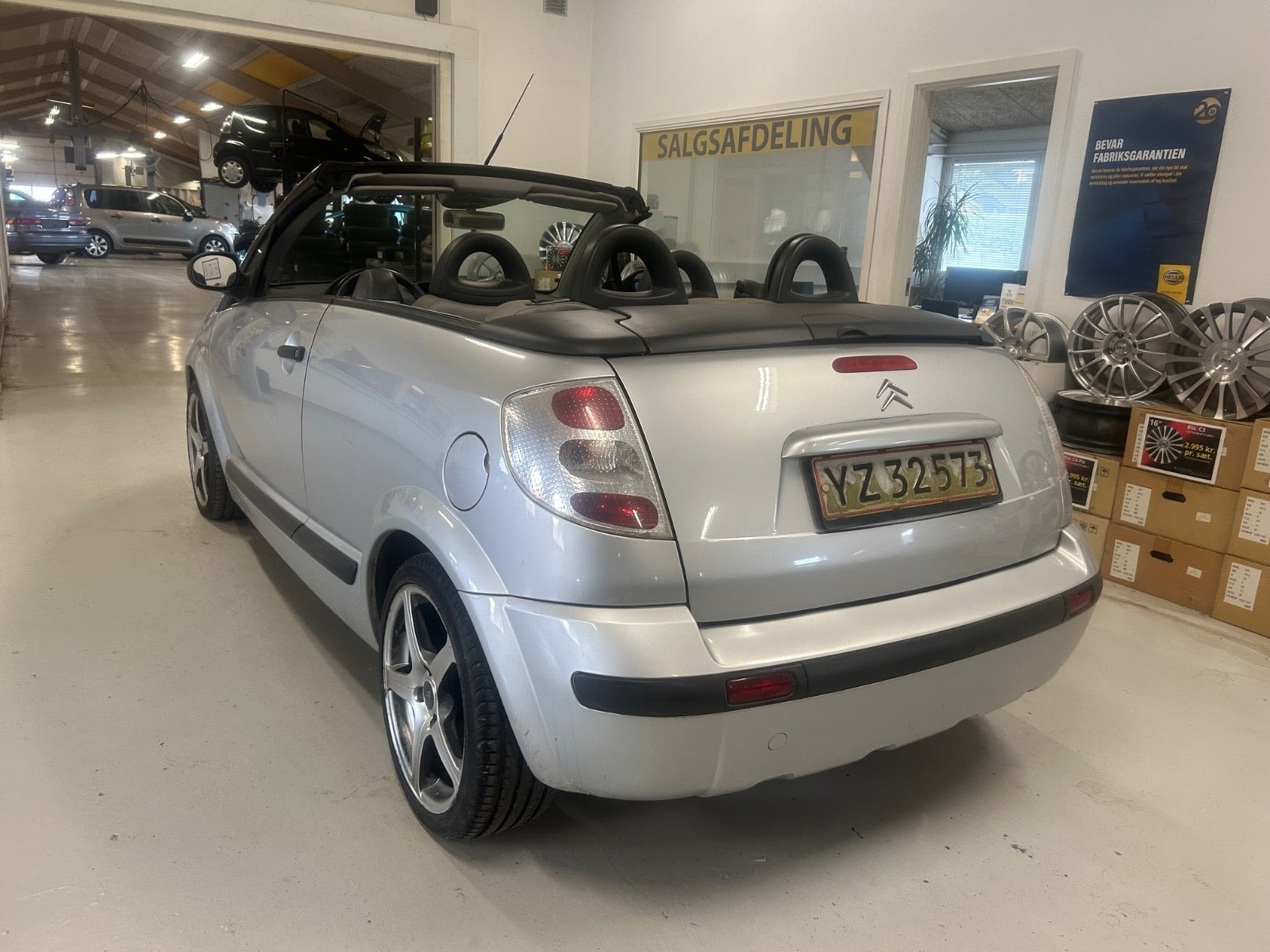 Sølv Citroën C3 fra 2004