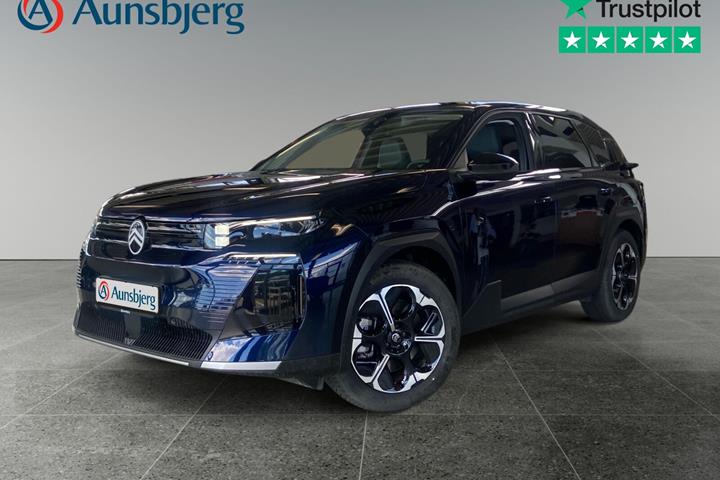 Blå Citroën ë-C5 Aircross fra 2025 set udefra