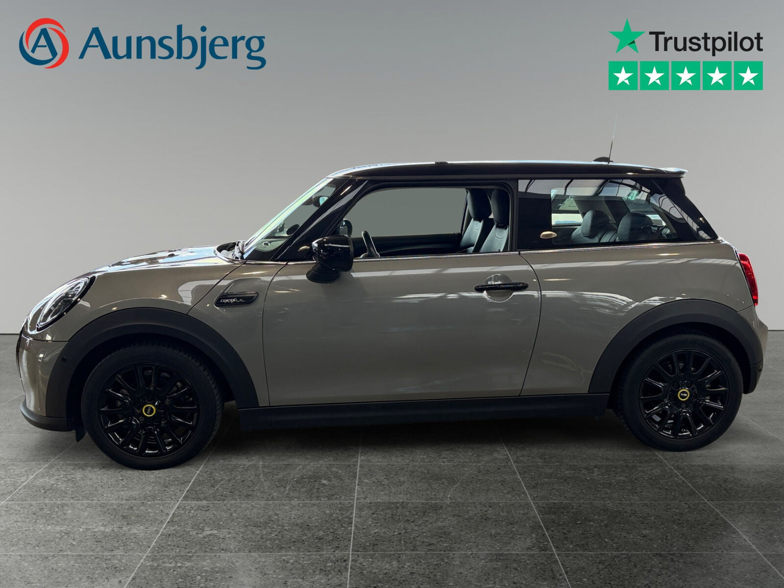 Grå Mini Cooper SE fra 2022