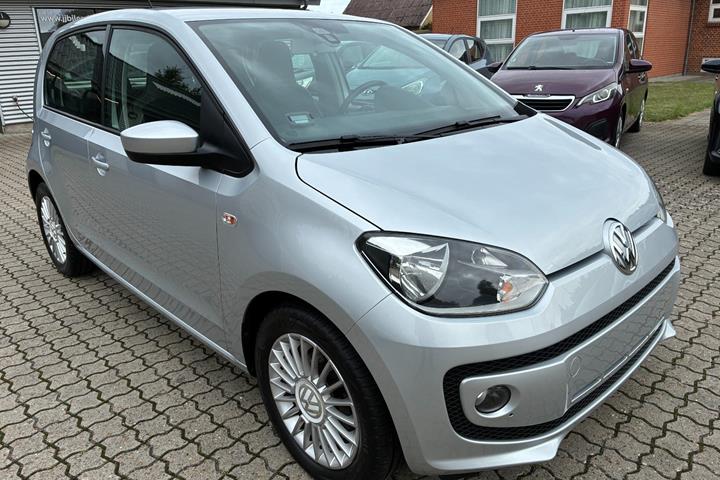 Sølv VW UP! fra 2013
