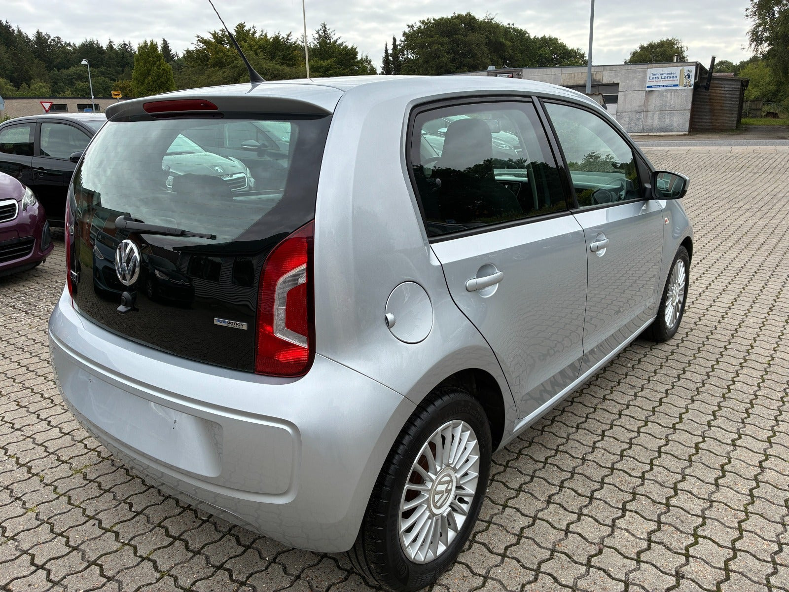 Sølv VW UP! fra 2013