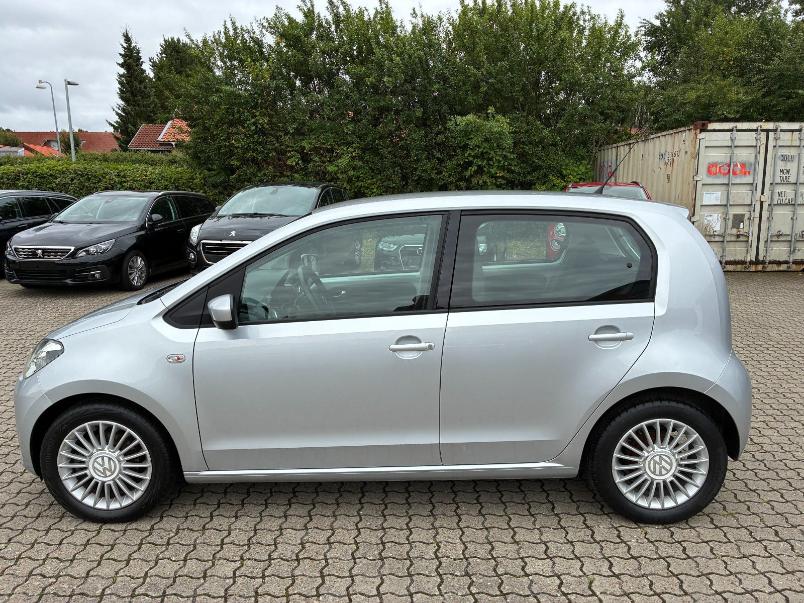 Sølv VW UP! fra 2013