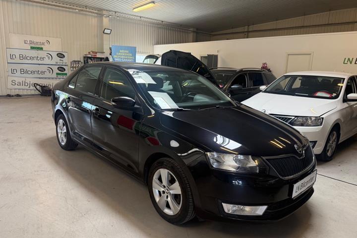 Sort Skoda Rapid fra 2017