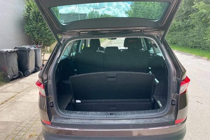Brun Skoda Kodiaq fra 2020