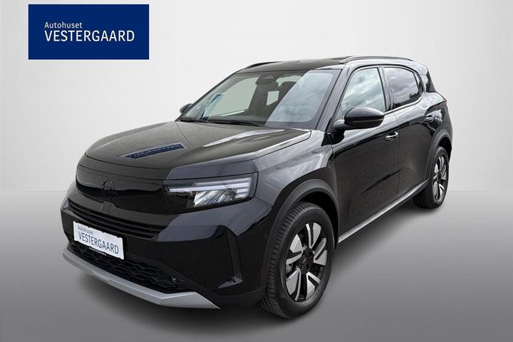 Sort Opel Frontera fra 2025 set udefra