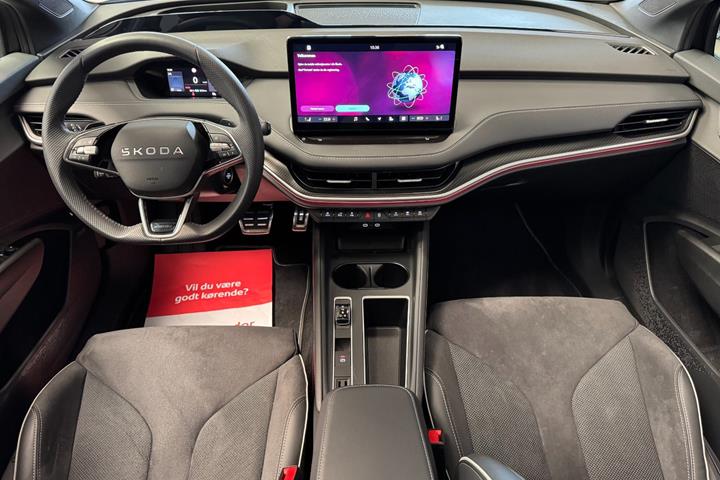 Sort Skoda Enyaq fra 2026
