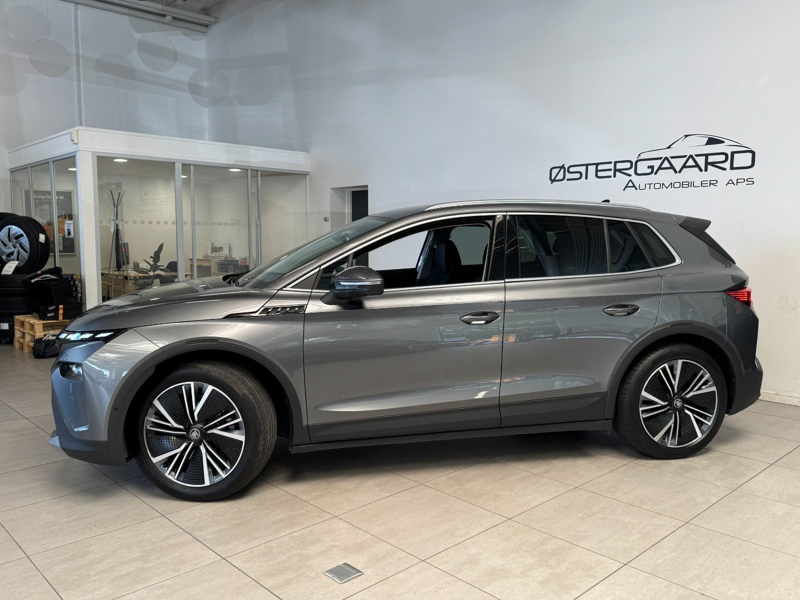 Grå Skoda Elroq fra 2025