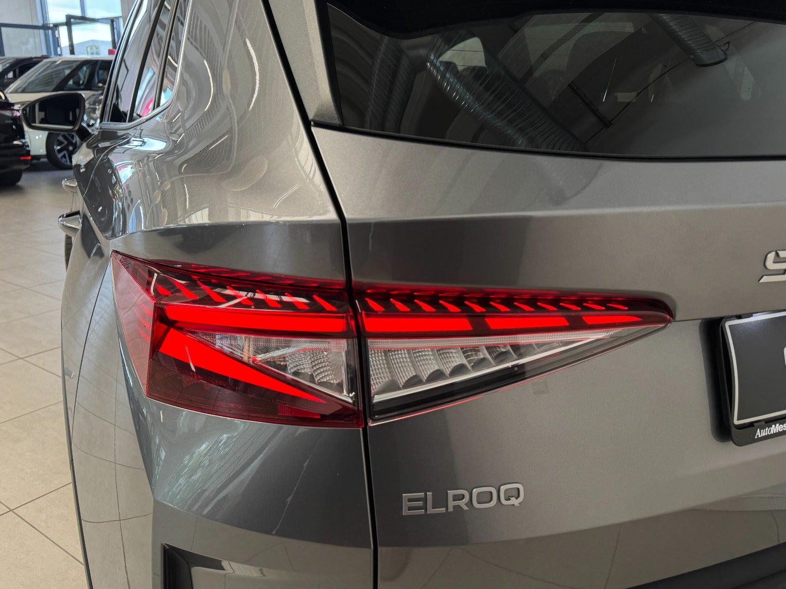Grå Skoda Elroq fra 2025