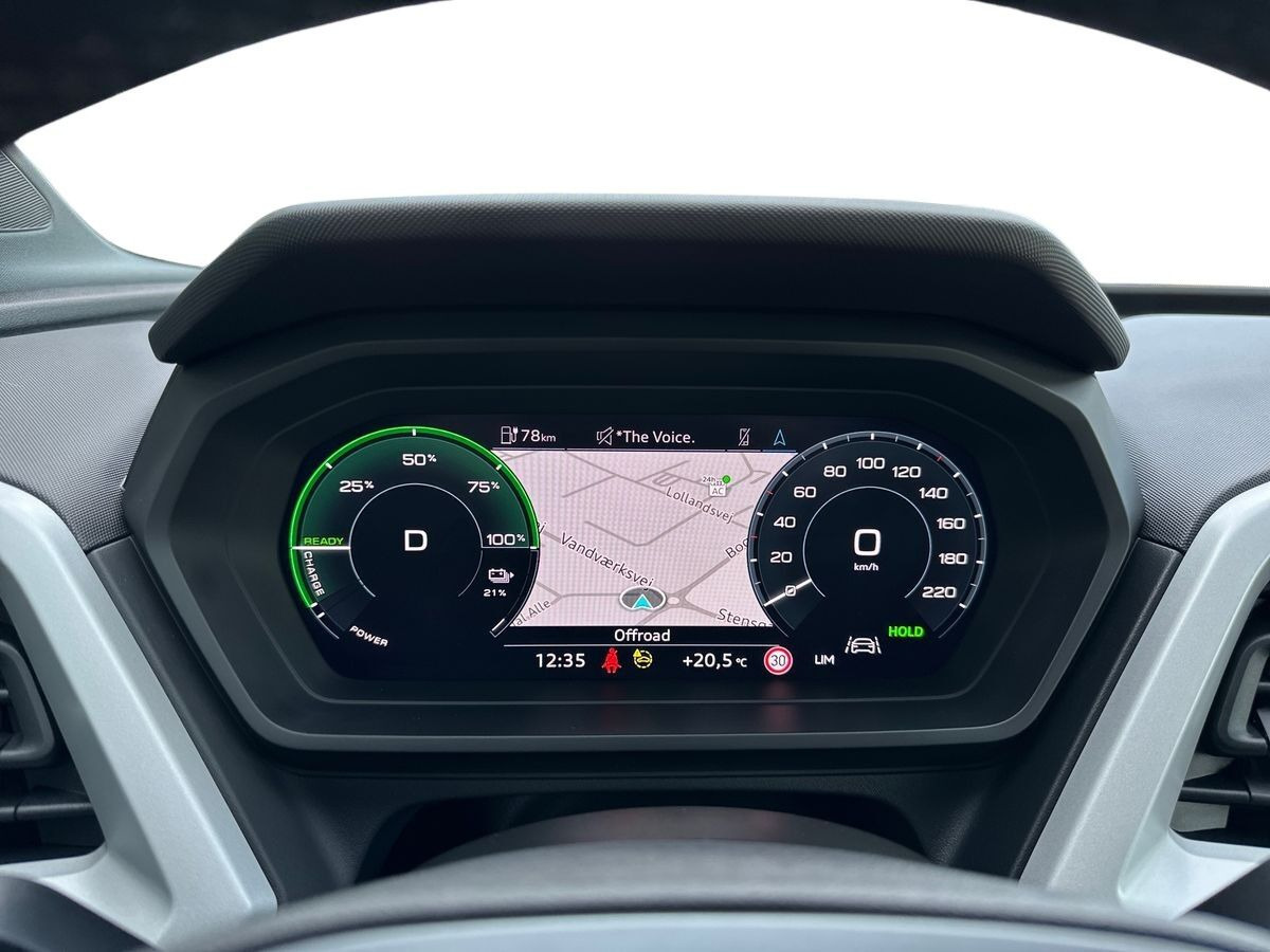 Grå Audi Q4 fra 2024