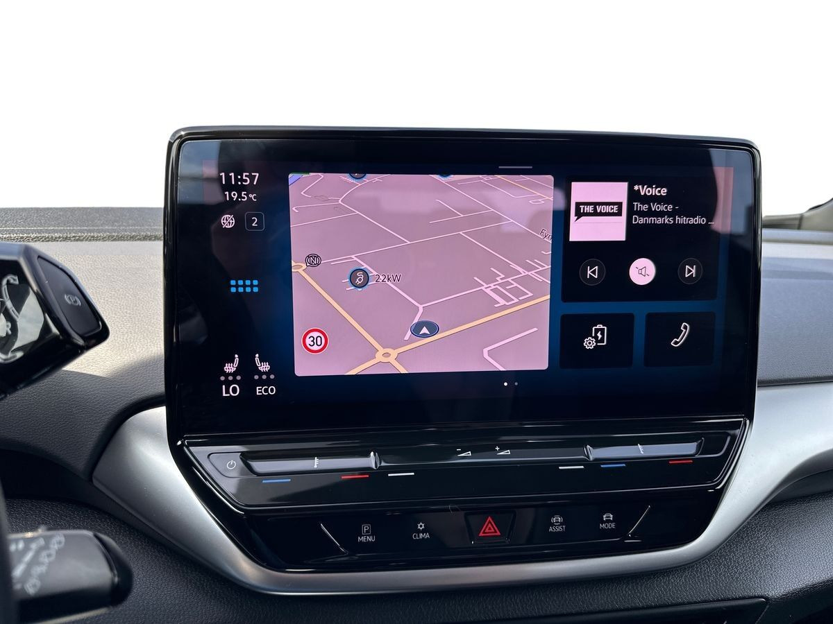 Blå VW ID.4 fra 2022