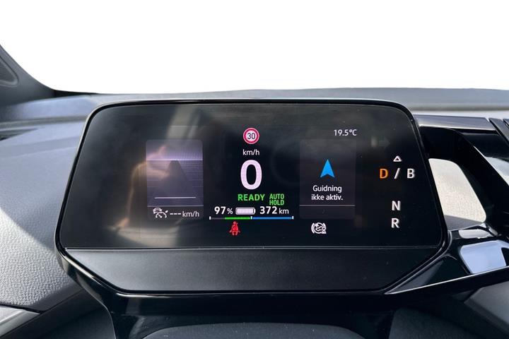 Blå VW ID.4 fra 2022