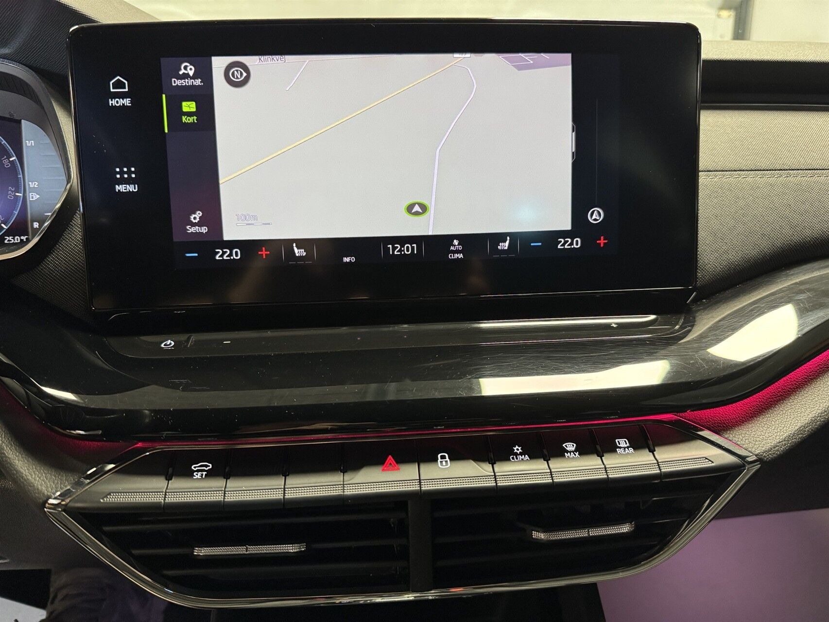 Sort Skoda Octavia fra 2021