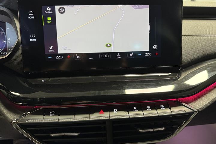 Sort Skoda Octavia fra 2021