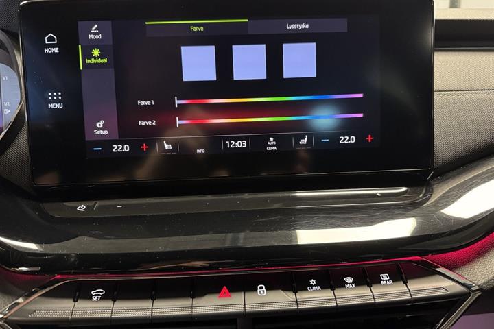 Sort Skoda Octavia fra 2021