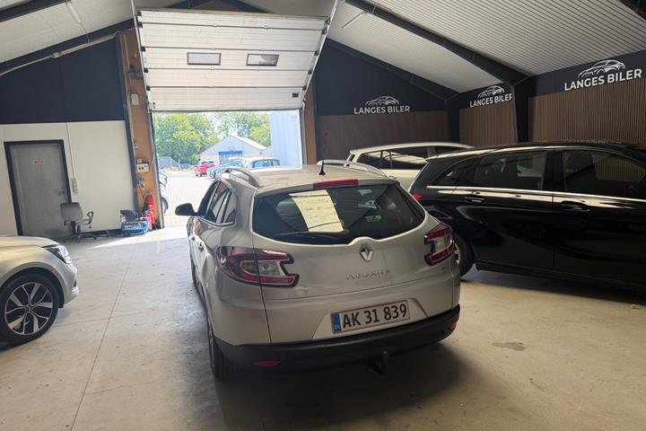 Sølv Renault Megane III fra 2012