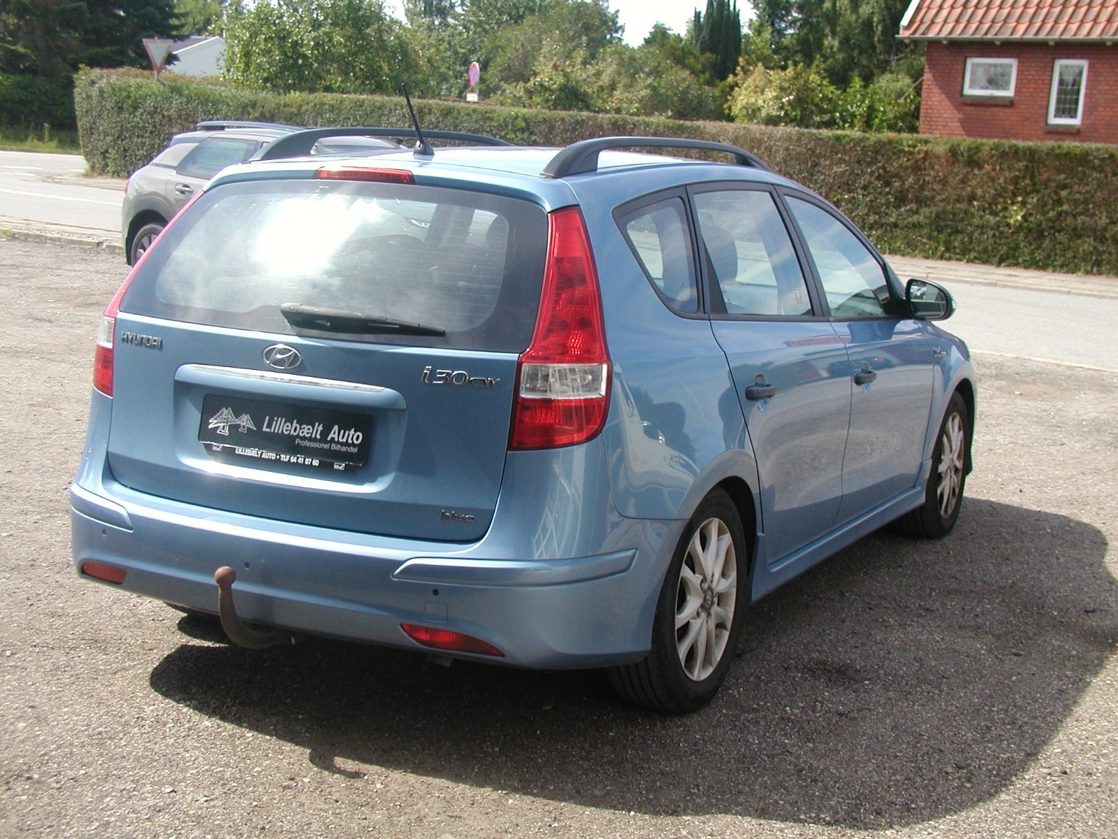Blå Hyundai i30 fra 2012