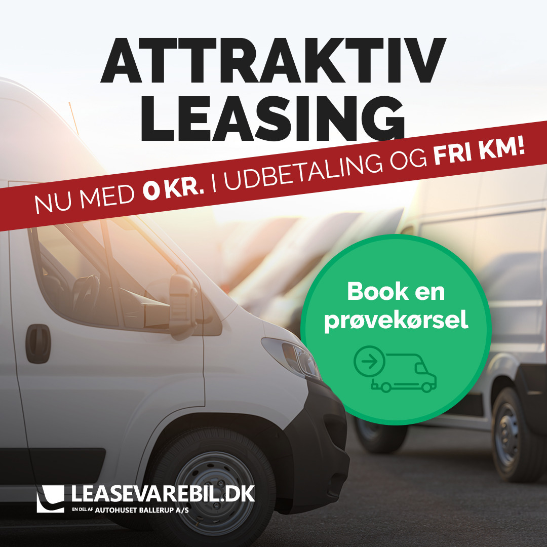 Hvid Mercedes Sprinter 316 fra 2017