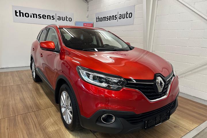 Rød Renault Kadjar fra 2016