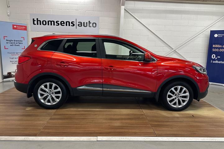 Rød Renault Kadjar fra 2016