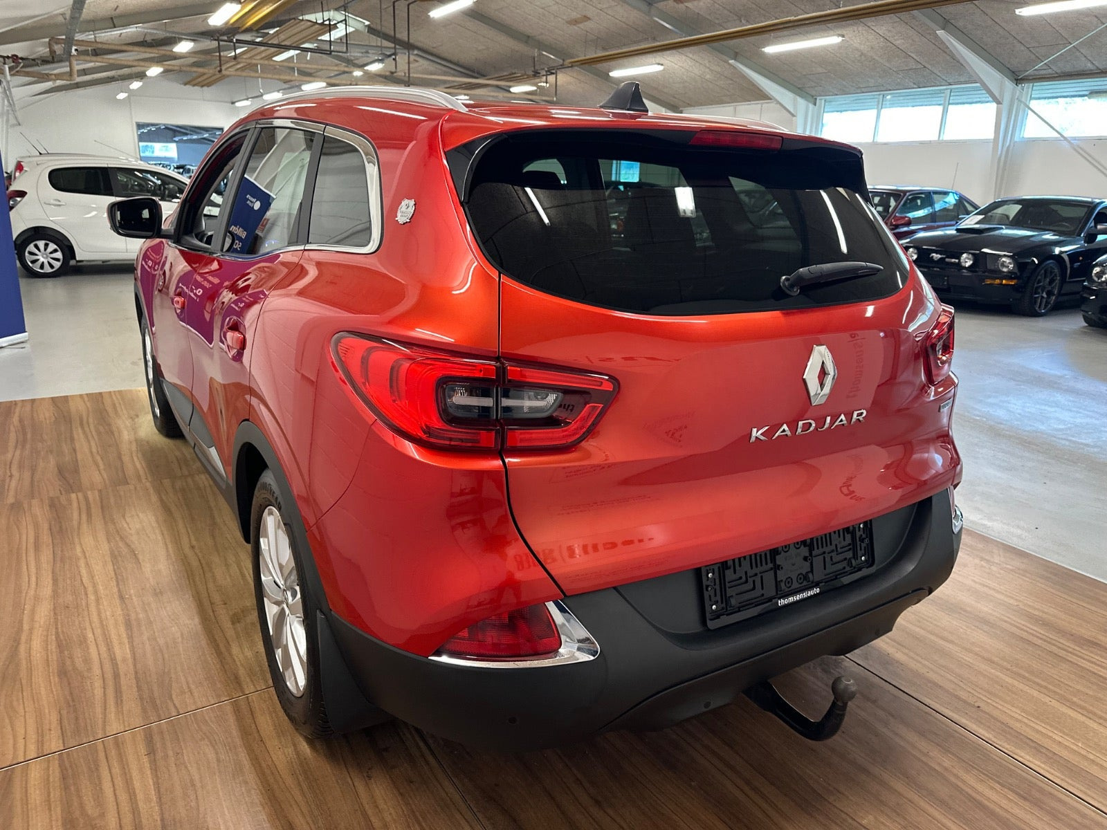 Rød Renault Kadjar fra 2016
