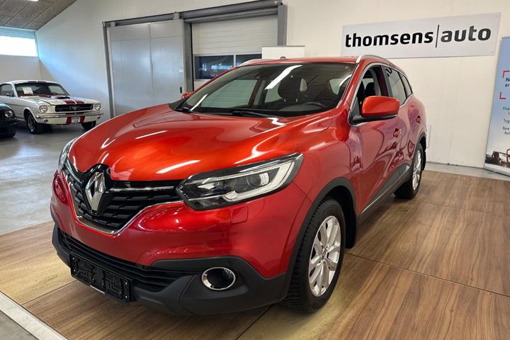 Rød Renault Kadjar fra 2016