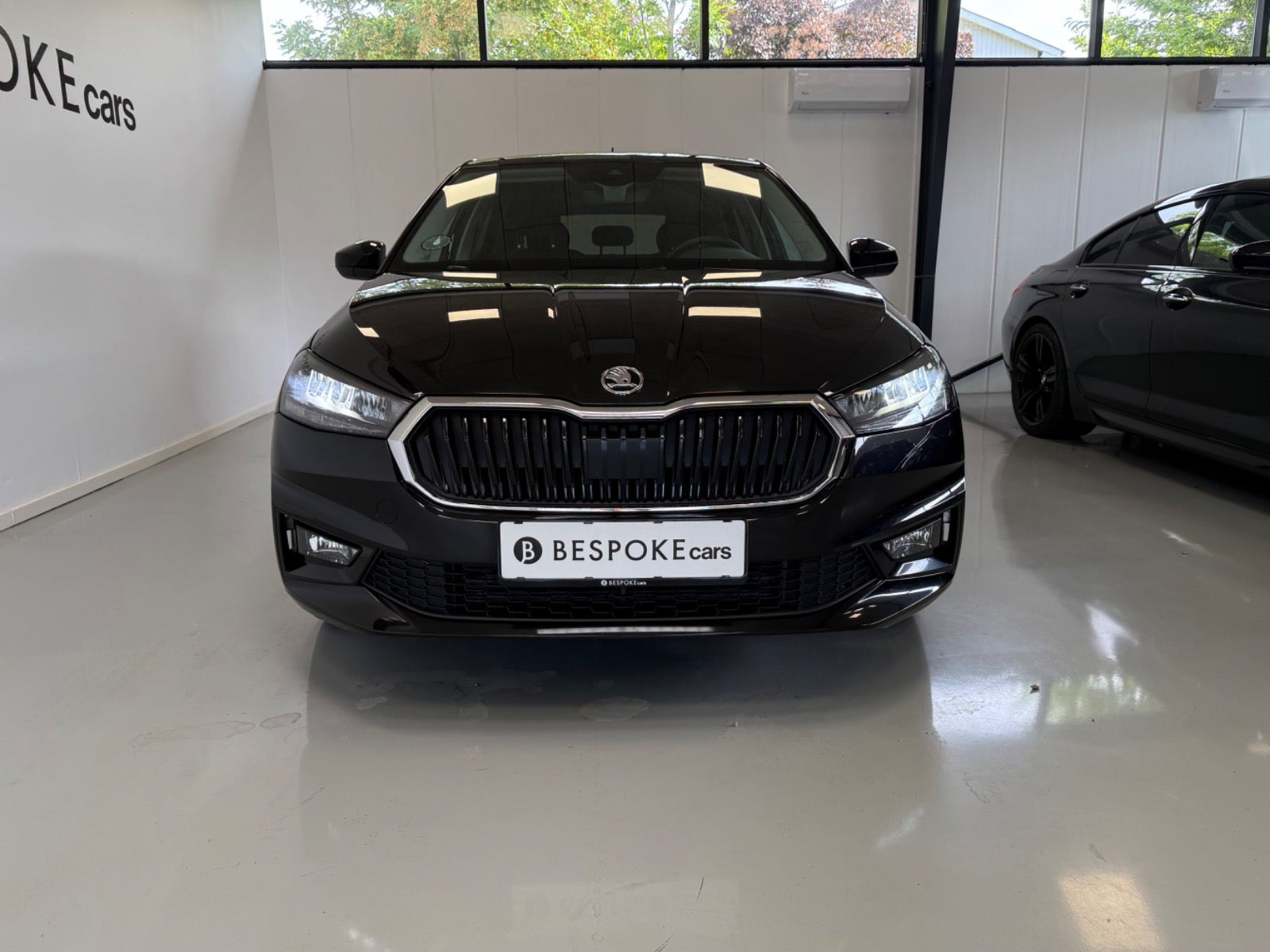 Sort Skoda Fabia fra 2023
