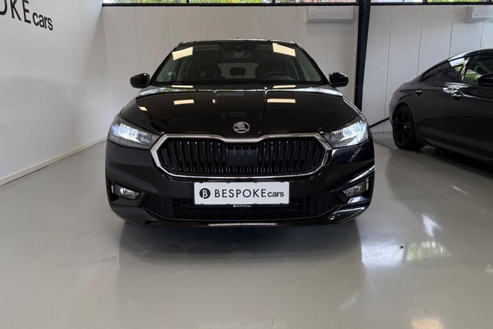 Sort Skoda Fabia fra 2023