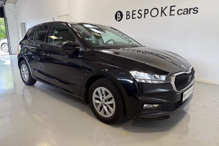 Sort Skoda Fabia fra 2023