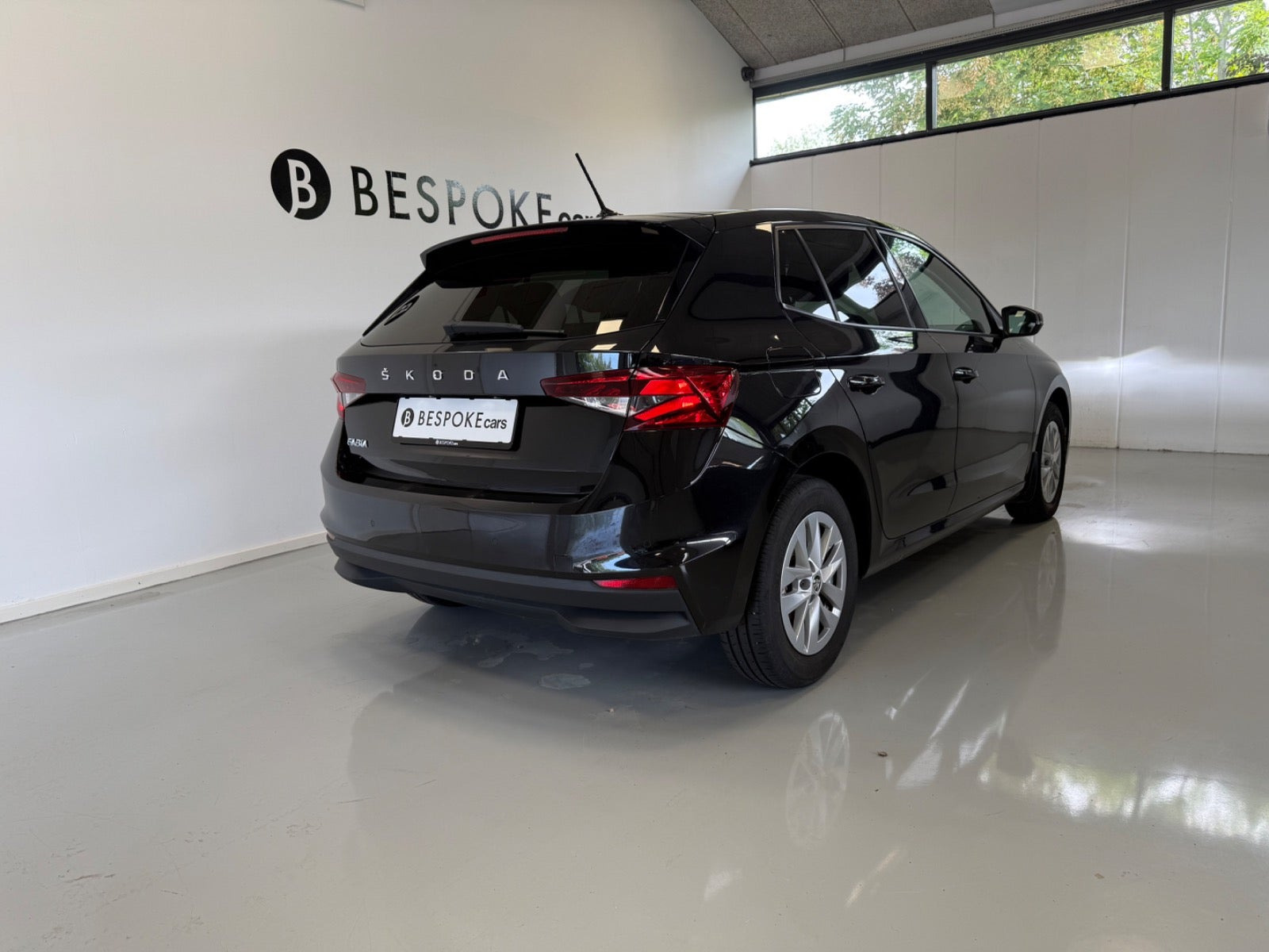 Sort Skoda Fabia fra 2023