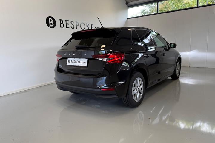 Sort Skoda Fabia fra 2023