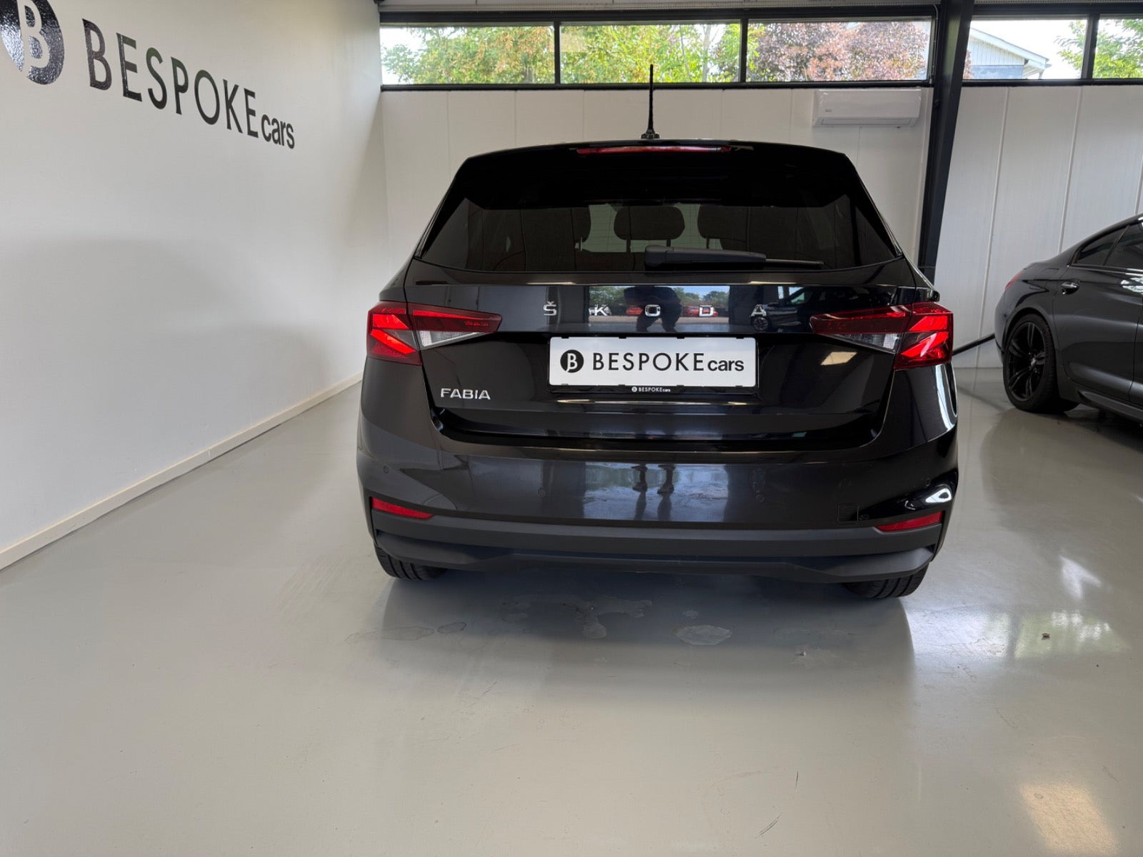 Sort Skoda Fabia fra 2023
