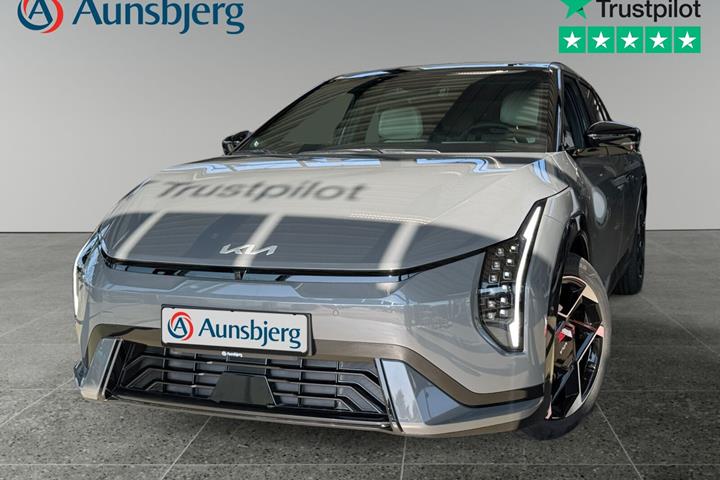 Grå Kia EV4 fra 2026 set udefra