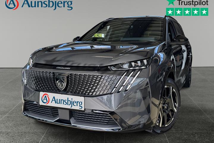 Grå Peugeot e-5008 fra 2025