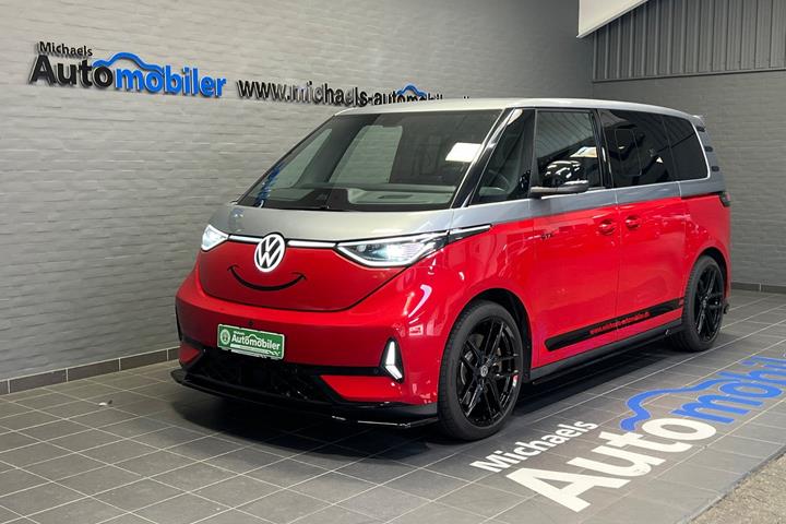 Rød VW ID.Buzz fra 2025
