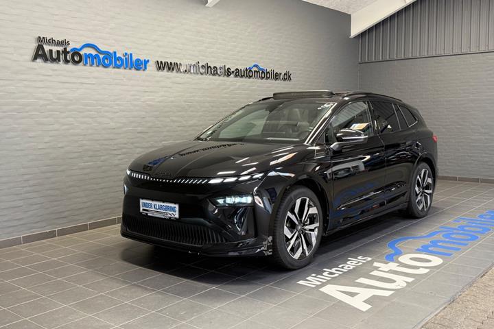Sort Skoda Enyaq fra 2026