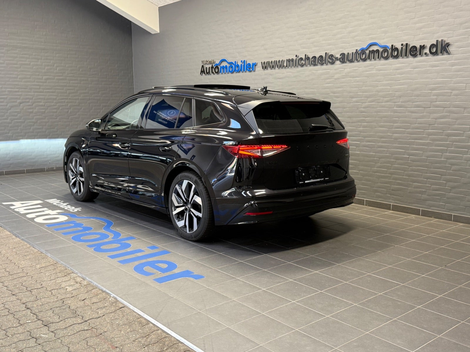 Sort Skoda Enyaq fra 2026