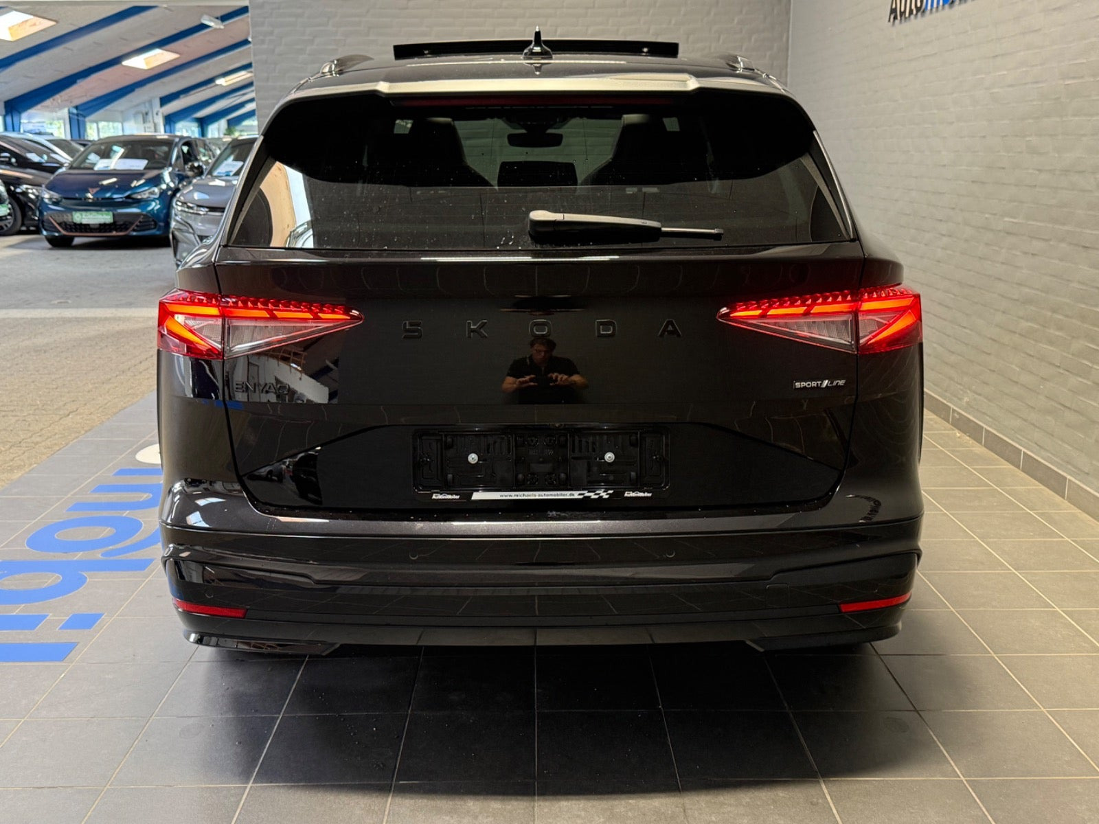 Sort Skoda Enyaq fra 2026