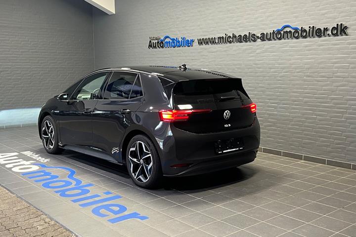 Grå VW ID.3 fra 2021