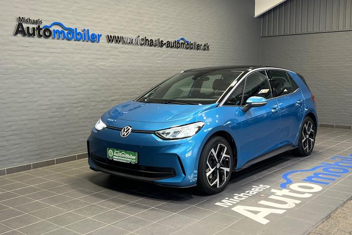 Blå VW ID.3 fra 2024