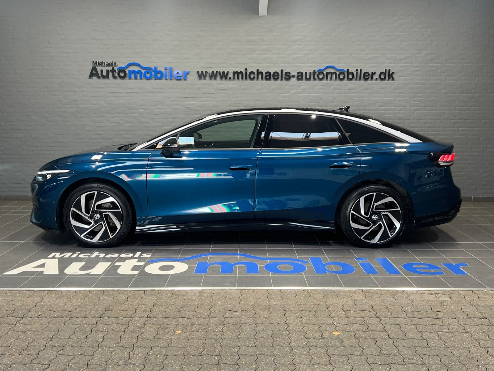 Blå VW ID.7 fra 2024